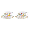 CONJ. 2 CHÁVENAS DE CAFÉ COM PIRES Garden Dreams